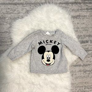 H&M Mickey Mouse sweatshirt size 9-12M